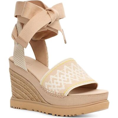 UGG Sandalias De Plataforma Para Mujer Beige Talla 39 UGG Sandalias De Plataforma Para Mujer Beige Talla 39