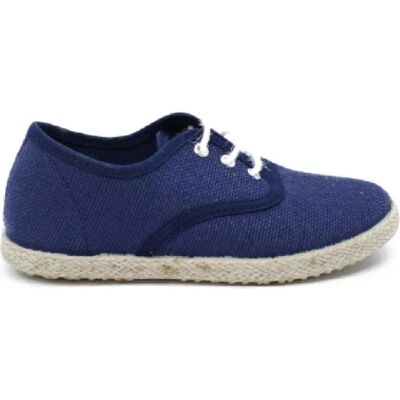 BATILAS Zapatillas Casuales Unisex Con Cordones Azul Talla 28 BATILAS Zapatillas Casuales Unisex Con Cordones Azul Talla 28