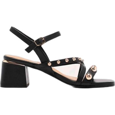 GIOSEPPO Sandalias Con Tachuelas Para Mujer En Negro Negro Talla 39 GIOSEPPO Sandalias Con Tachuelas Para Mujer En Negro Negro Talla 39