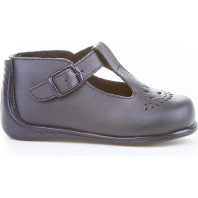 ANGELITOS Zapatos De Niño Mercedita Piel 102 Marino Talla 19 ANGELITOS Zapatos De Niño Mercedita Piel 102 Marino Talla 19