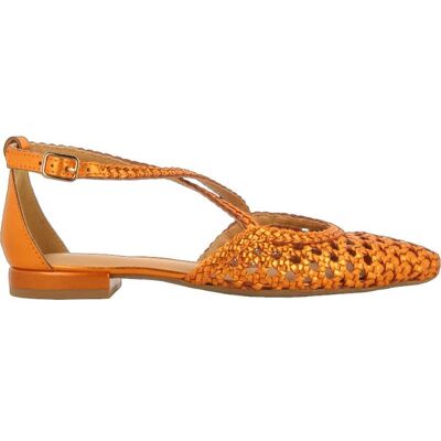 GIOSEPPO Bailarinas Leskovic 71180 De Piel Trenzada Metalizada Naranja Talla 38 GIOSEPPO Bailarinas Leskovic 71180 De Piel Trenzada Metalizada Naranja Talla 38