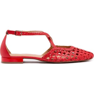 GIOSEPPO Bailarinas Leskovic 71180 Rojo Talla 39 GIOSEPPO Bailarinas Leskovic 71180 Rojo Talla 39