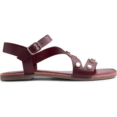GIOSEPPO Sandalias Maseno 79021 Con Tachuelas Burdeos Talla 40 GIOSEPPO Sandalias Maseno 79021 Con Tachuelas Burdeos Talla 40