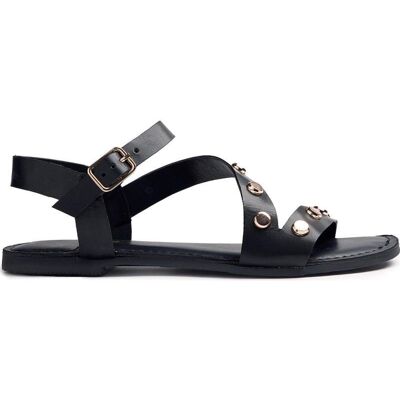 GIOSEPPO Sandalia Maseno 79021 Con Tachuelas Negro Talla 36 GIOSEPPO Sandalia Maseno 79021 Con Tachuelas Negro Talla 36