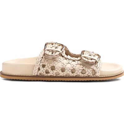 GIOSEPPO Sandalia Piel Trenzada Ogunquit 79032 Blanco Talla 39 GIOSEPPO Sandalia Piel Trenzada Ogunquit 79032 Blanco Talla 39