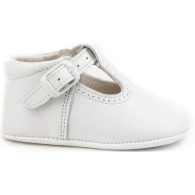 ANGELITOS Bebé De Niño Zapato Patuco Piel 247 Blanco Talla 19 ANGELITOS Bebé De Niño Zapato Patuco Piel 247 Blanco Talla 19