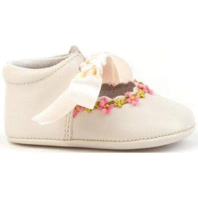 ANGELITOS Bebé De Niña Zapato Patuco Piel 253 Beige Talla 19 ANGELITOS Bebé De Niña Zapato Patuco Piel 253 Beige Talla 19