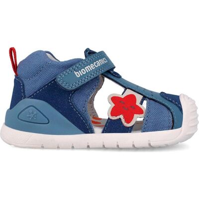 BIOMECANICS Sandalias Biogateo 262127 Con Detalle De Estrella Indigo Indigoa631 Talla 19 BIOMECANICS Sandalias Biogateo 262127 Con Detalle De Estrella Indigo Indigoa631 Talla 19