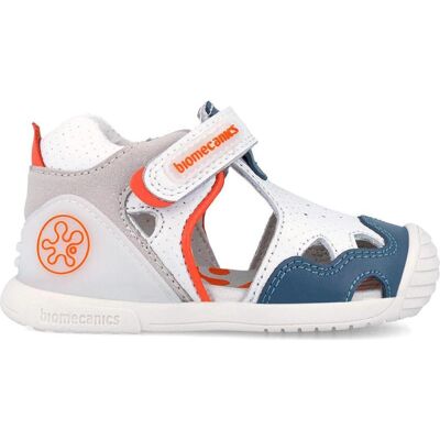BIOMECANICS Sandalias Biogateo Estrella 262127 Blancoc050 Talla 19 BIOMECANICS Sandalias Biogateo Estrella 262127 Blancoc050 Talla 19