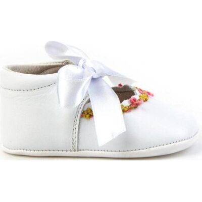 ANGELITOS Bebé De Niña Zapato Patuco Piel 253 Blanco Talla 18 ANGELITOS Bebé De Niña Zapato Patuco Piel 253 Blanco Talla 18