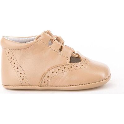 ANGELITOS Bebé De Niña Y Niño Zapato Patuco Piel 256 Camel Talla 19 ANGELITOS Bebé De Niña Y Niño Zapato Patuco Piel 256 Camel Talla 19