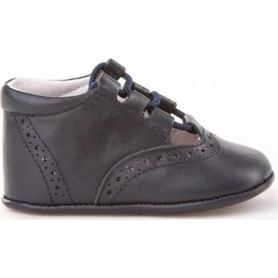 ANGELITOS Bebé De Niña Y Niño Zapato Patuco Piel 256 Marino Talla 17 ANGELITOS Bebé De Niña Y Niño Zapato Patuco Piel 256 Marino Talla 17