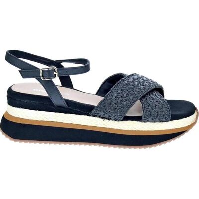GIOSEPPO Sandalias Trevelin Con Plataforma Y Tiras Cruzadas Negro Talla 39 GIOSEPPO Sandalias Trevelin Con Plataforma Y Tiras Cruzadas Negro Talla 39