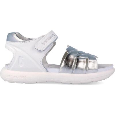 BIOMECANICS Sandalias Infantiles Corazón 262209-B313 Blanco Talla 34 BIOMECANICS Sandalias Infantiles Corazón 262209-B313 Blanco Talla 34