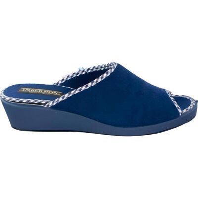 SEVILLAS Pantuflas 621 Marino Extra Confort Talla 40 SEVILLAS Pantuflas 621 Marino Extra Confort Talla 40