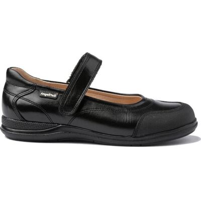 ANGELITOS Zapatos De Niña Escolar Piel 462 Negro Talla 39 ANGELITOS Zapatos De Niña Escolar Piel 462 Negro Talla 39