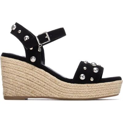 XTI Sandalias Con Plataforma Y Tachuelas Modelo 145454 Negro Talla 40 XTI Sandalias Con Plataforma Y Tachuelas Modelo 145454 Negro Talla 40