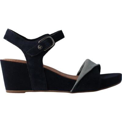 TAMARIS Sandalias De Mujer Sandalia Plisado 801 Navy-Sky Talla 38 TAMARIS Sandalias De Mujer Sandalia Plisado 801 Navy-Sky Talla 38