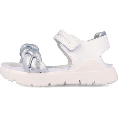 BIOMECANICS Sandalias Bioflow 262220 Con Tira Trenzada Blancoplatab313 Talla 26 BIOMECANICS Sandalias Bioflow 262220 Con Tira Trenzada Blancoplatab313 Talla 26