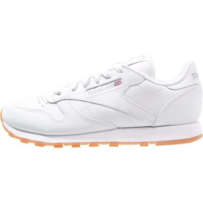 Reebok Zapatillas Classic Leather Int-White-Gum Int-White-Gum Talla 39 Reebok Zapatillas Classic Leather Int-White-Gum Int-White-Gum Talla 39