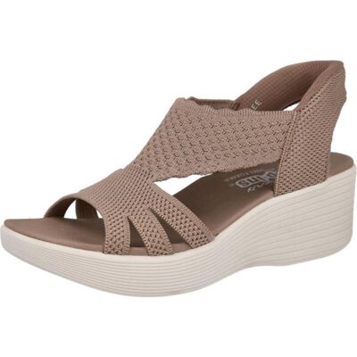 Skechers Sandalia De Cuña 120012 Beig Talla 38 Skechers Sandalia De Cuña 120012 Beig Talla 38