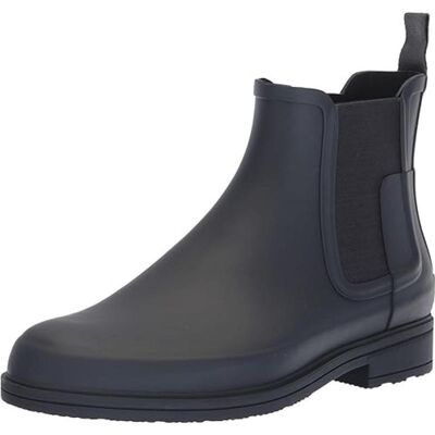 HUNTER Botas Chelsea De Goma Impermeables Negro Talla 43 HUNTER Botas Chelsea De Goma Impermeables Negro Talla 43