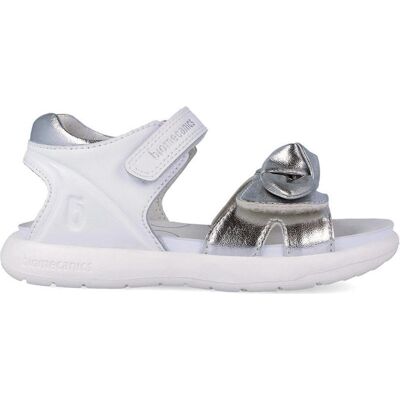 BIOMECANICS Sandalia Bioevolution 262208 Con Lazo Blancoplatab313 Talla 31 BIOMECANICS Sandalia Bioevolution 262208 Con Lazo Blancoplatab313 Talla 31