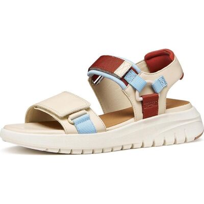 Geox Sandalias D65bsc Con Cierre De Velcro Beige Talla 37 Geox Sandalias D65bsc Con Cierre De Velcro Beige Talla 37