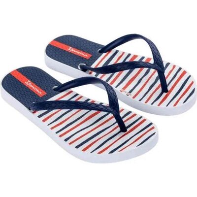 IPANEMA Chanclas De Dedo Estampadas A Rayas Azul Talla 35-36 IPANEMA Chanclas De Dedo Estampadas A Rayas Azul Talla 35-36