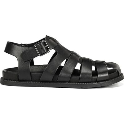 FLUCHOS Sandalia F2450 Mallorca Bari Negro Talla 42 FLUCHOS Sandalia F2450 Mallorca Bari Negro Talla 42