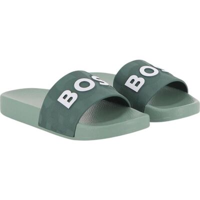 BOSS - Chanclas S Verde Talla 39 BOSS - Chanclas S Verde Talla 39