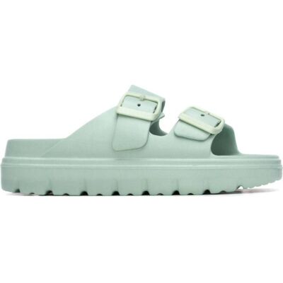 XTI Sandalia Plataforma Con Doble Hebilla Aqua Talla 34 XTI Sandalia Plataforma Con Doble Hebilla Aqua Talla 34