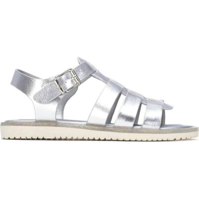XTI Sandalia Estilo Cangrejera 153093 Plata Talla 34 XTI Sandalia Estilo Cangrejera 153093 Plata Talla 34