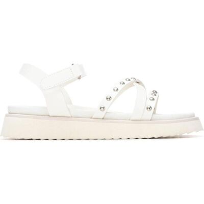 XTI Sandalia 153125 Con Tachuelas Y Plataforma Blanco Talla 28 XTI Sandalia 153125 Con Tachuelas Y Plataforma Blanco Talla 28