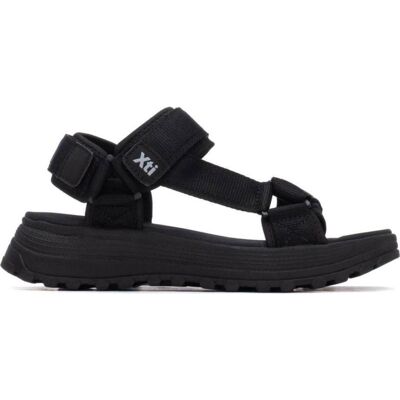 XTI Sandalia Deportiva Con Cierre De Velcro 145181 Negro Talla 36 XTI Sandalia Deportiva Con Cierre De Velcro 145181 Negro Talla 36