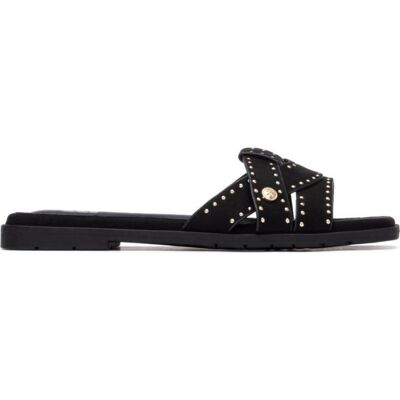 XTI Sandalia Plana 145472 Con Tiras Cruzadas Y Tachuelas Negro Talla 37 XTI Sandalia Plana 145472 Con Tiras Cruzadas Y Tachuelas Negro Talla 37
