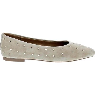 ALPE Bailarinas Con Aplicaciones En Color Beige Talla 40 ALPE Bailarinas Con Aplicaciones En Color Beige Talla 40