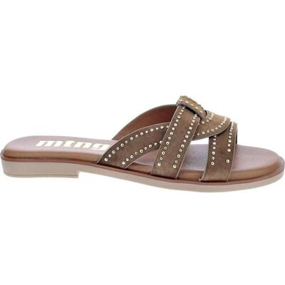 MTNG Sandalias Planas 55560 Con Tiras Entrelazadas Cuero Talla 37 MTNG Sandalias Planas 55560 Con Tiras Entrelazadas Cuero Talla 37