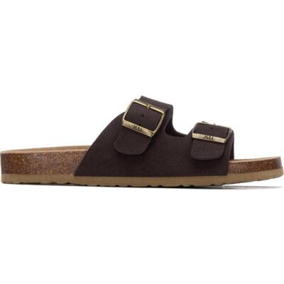XTI Sandalias Bio Con Dos Hebillas Ajustables 145723 Marron Talla 40 XTI Sandalias Bio Con Dos Hebillas Ajustables 145723 Marron Talla 40