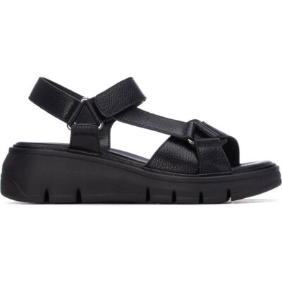 XTI Sandalia Plataforma Con Cierre Adherente 145398 Negro Talla 36 XTI Sandalia Plataforma Con Cierre Adherente 145398 Negro Talla 36