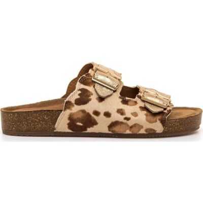 MTNG Sandalias 54085 Con Doble Hebilla Y Estampado Animal Marrón Talla 39 MTNG Sandalias 54085 Con Doble Hebilla Y Estampado Animal Marrón Talla 39