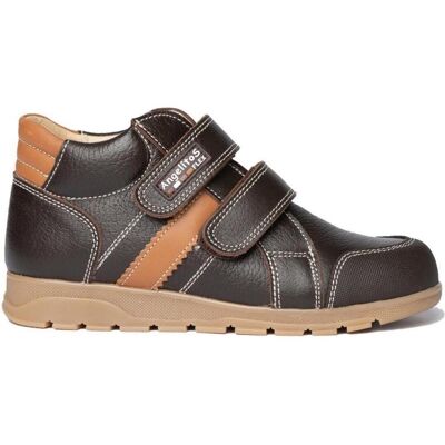ANGELITOS Botines De Niña Y Niño Bota Sport Piel 780 Chocolate Talla 37 ANGELITOS Botines De Niña Y Niño Bota Sport Piel 780 Chocolate Talla 37