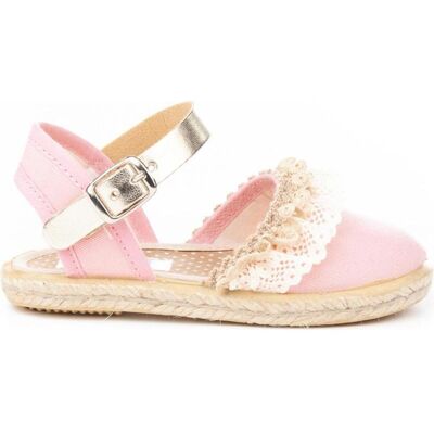 ANGELITOS Sandalias De Niña Sandalia Piel 110 Rosa Talla 22 ANGELITOS Sandalias De Niña Sandalia Piel 110 Rosa Talla 22