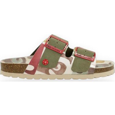 ANEKKE Sandalias Anatómicas Doble Hebilla Vitoria Green Talla 39 ANEKKE Sandalias Anatómicas Doble Hebilla Vitoria Green Talla 39