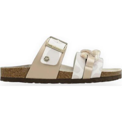 ANEKKE Vitoria Sandalias Con Doble Hebilla 423 Beige Talla 38 ANEKKE Vitoria Sandalias Con Doble Hebilla 423 Beige Talla 38