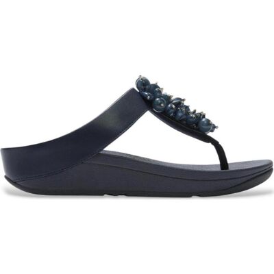 FITFLOP Sandalias A2d-399 Con Adorno Floral Marino Talla 40 FITFLOP Sandalias A2d-399 Con Adorno Floral Marino Talla 40