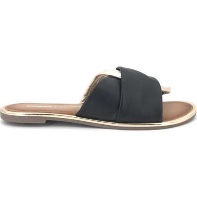 GIOSEPPO Sandalias Planas Whately Con Detalle De Eslabón Negro Talla 37,5 GIOSEPPO Sandalias Planas Whately Con Detalle De Eslabón Negro Talla 37,5