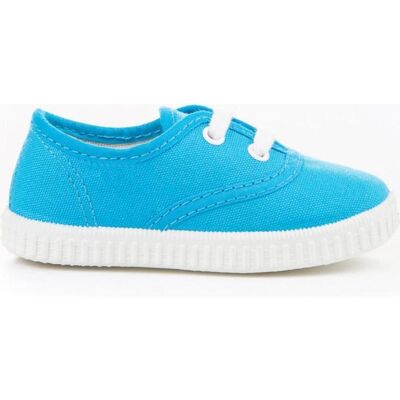 ANGELITOS Zapatos De Niña Y Niño Lona Textil 121 Turquesa Talla 21 ANGELITOS Zapatos De Niña Y Niño Lona Textil 121 Turquesa Talla 21