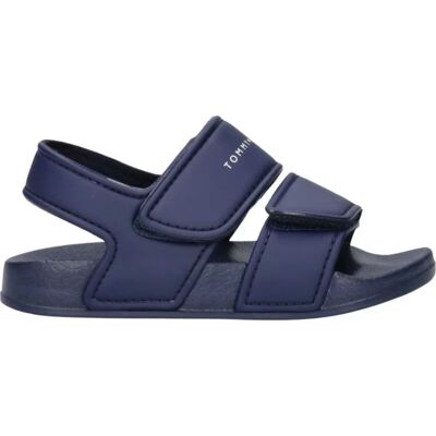 Tommy Hilfiger Sandalias Infantiles Joel Con Cierre De Velcro Azul Talla 25 Tommy Hilfiger Sandalias Infantiles Joel Con Cierre De Velcro Azul Talla 25