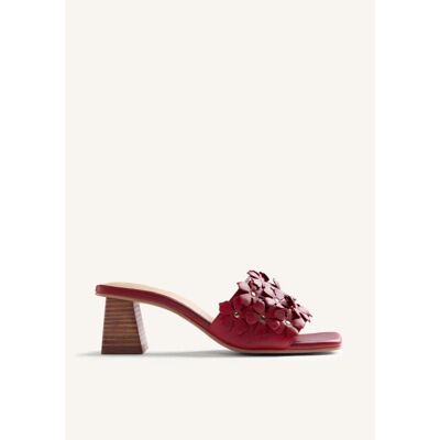 GIOSEPPO Sandalias Tangub 78197 Con Flores Granate Talla 36 GIOSEPPO Sandalias Tangub 78197 Con Flores Granate Talla 36